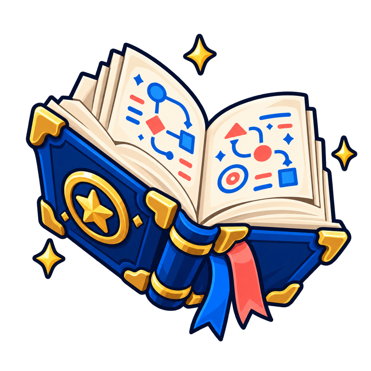 An unlocked playbook, filled with reusable steps and scripts.